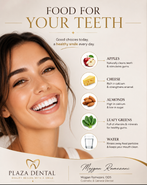 Foods for strong teeth Los Angeles